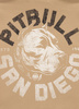 Bluza PIT BULL Tricot Terry DOG SD pale sand rozpinana