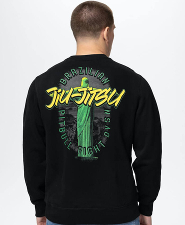 Bluza PIT BULL BJJ FIGHT DVSN czarna prosta