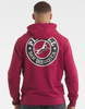 Bluza PIT BULL Tricot Terry SAN DIEGO CA bordowa kaptur