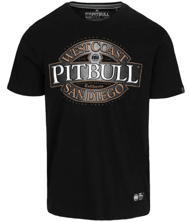 T-shirt PIT BULL TOMMY GUN czarny