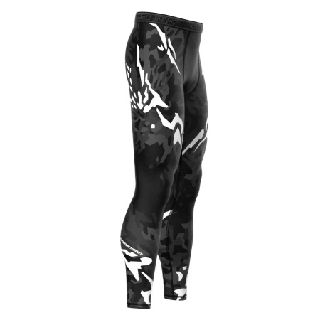 Legginsy Sportowe Męskie Black Panther
