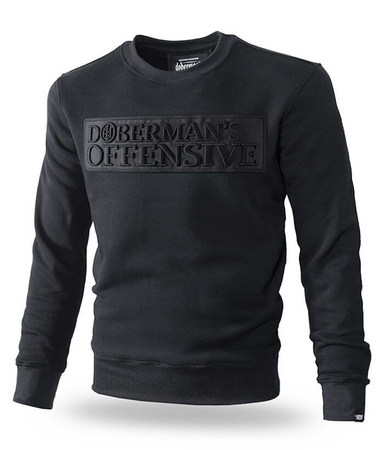 Bluza DOBERMANS OFFENSIVE BC232 czarna prosta