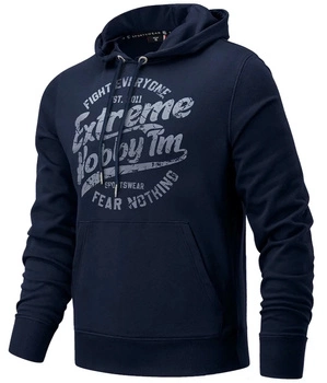 Bluza EXTREME HOBBY WHEEL kaptur granatowa