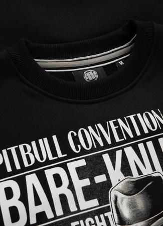 Bluza PIT BULL BARE KNUCKLE czarna prosta