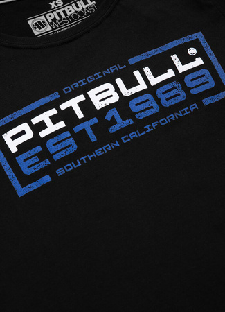 T-shirt damski PIT BULL  IN BLUE WMN czarny