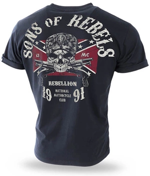 T-shirt DOBERMANS SONS OF REBELS TS196 czarny