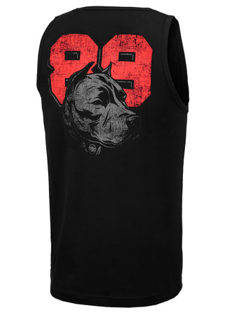 Tank top PIT BULL SLIM FIT DOG 89 czarny