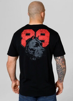 T-shirt PIT BULL DOG 89 czarny