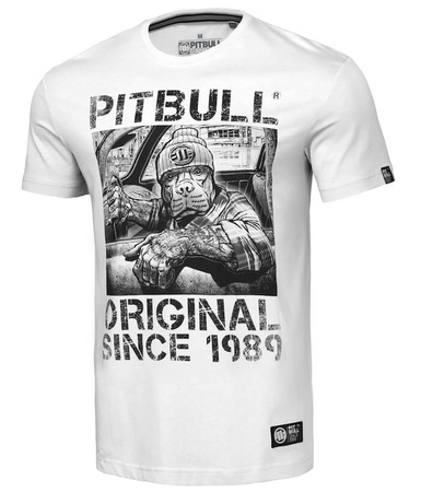 T-shirt PIT BULL PITBULL DRIVE 170 biały