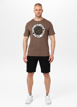 T-shirt PIT BULL SAN DIEGO SUN brązowy (dark brown)