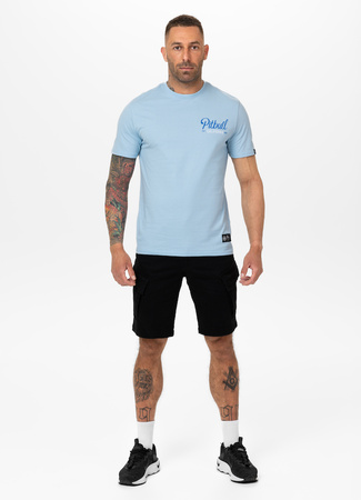 T-shirt PIT BULL SAN DIEGO BORN błękitny (light blue)