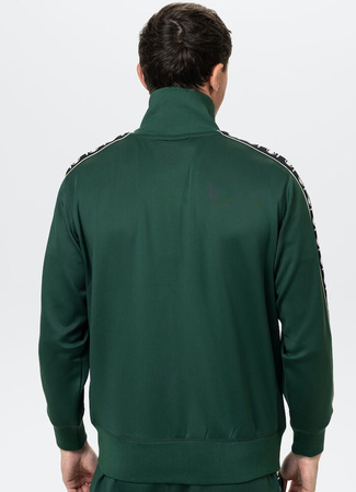 Bluza PIT BULL OLDSCHOOL POWERS zielona (bottle green) stójka