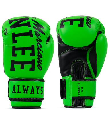 Poliuretanowe rękawice BENLEE CHUNKY B zielone (neon green)
