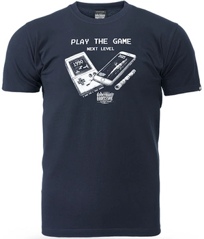 T-shirt DOBERMANS PLAY THE GAME TS375 granatowy
