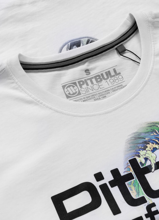 T-shirt damski PIT BULL CAMINO WMN biały