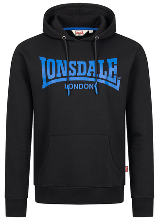 Bluza LONSDALE CHATSWORTH czarna kaptur