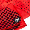 Legginsy biegowe 1/3 damskie EXTREME HOBBY HALFTONE czerwony