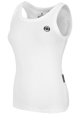 Damski Tank top PIT BULL Rib LAYLA WMN biały