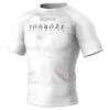 Short Sleeve Rashguard EXTREME HOBBY PODRÓŻE WOJOWNIKA biały