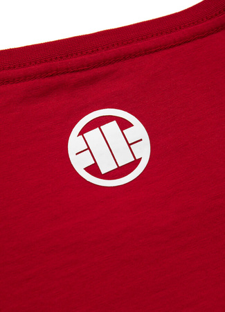 T-shirt damski PIT BULL CLASSIC BOXING 23 WMN czerwony