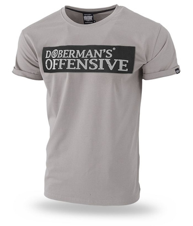 T-shirt DOBERMANS D.B.N.S Offensive TS193 beżowy