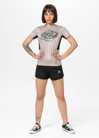 Damska koszulka sportowa Mesh PIT BULL IR WMN sand