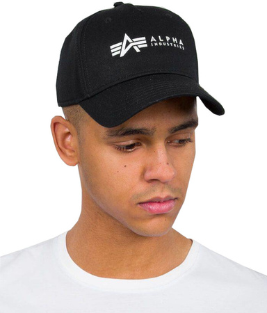 Czapka ALPHA INDUSTRIES CAP czarna 126912 03