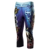 Legginsy Sportowe Damskie Skull 2 3/4