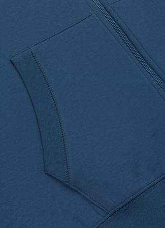 Bluza PIT BULL SAMPSON niebieska (petrol blue) stójka