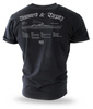 T-shirt DOBERMANS BATTLESHIPS TS224 czarny