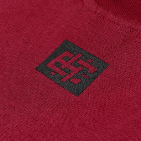 Bluza EXTREME HOBBY BLOCK 2025 prosta bordowa