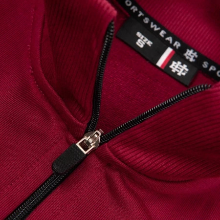 Bluza EXTREME HOBBY CLUSTER stójka bordowa