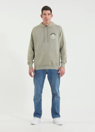 Bluza PIT BULL Tricot Terry DOG SD dusty salvia kaptur