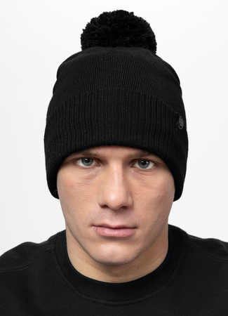 Czapka zimowa PIT BULL BUBBLE SMALL LOGO II czarna