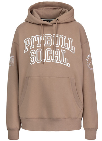 Damska bluza PIT BULL FIORA WMN chocolate mousse kaptur