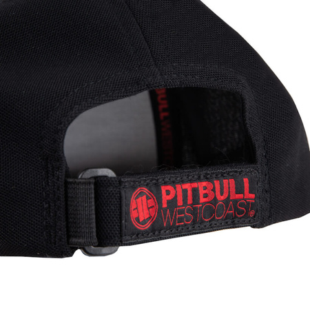 Czapka PIT BULL SNAPBACK SEASCAPE czarno-czerwona