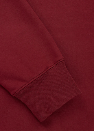 Bluza PIT BULL Tricot Terry SAN DIEGO CA bordowa prosta