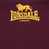 T-shirt LONSDALE LOGO bordowy