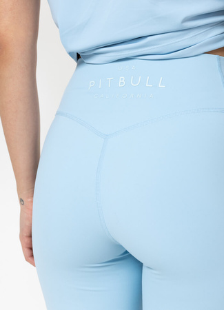 Damskie leginsy sportowe PIT BULL AVENIDA light blue