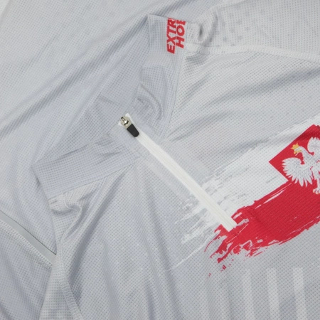 Koszulka Rozpinana Biegowa Damska Polska Prime