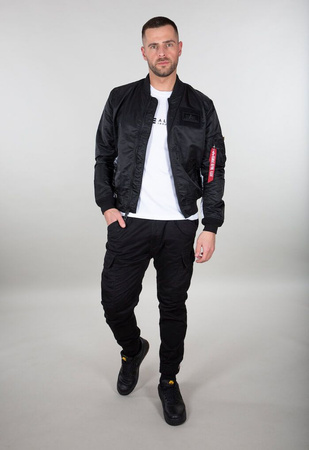 Kurtka ALPHA INDUSTRIES MA-1 TT CUSTOM czarna 196107 03