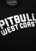 T-shirt PIT BULL BLACK DOG czarny