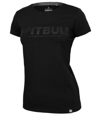 T-shirt damski PIT BULL R slim fit WMN czarny