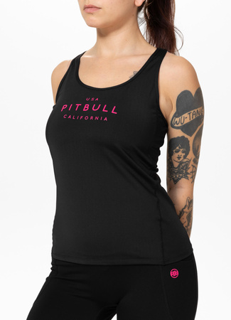 Damski Tank top sportowy PIT BULL AVENIDA WMN czarny