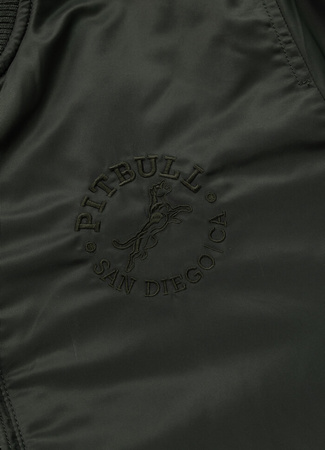 Kurtka PIT BULL HACKET WASHED BOMBER dark green