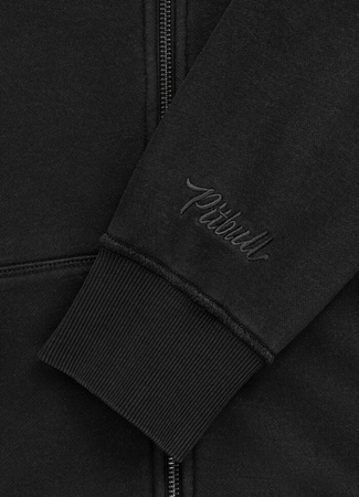 Damska bluza PIT BULL Washed LOVIA WMN dark graphite rozpinana