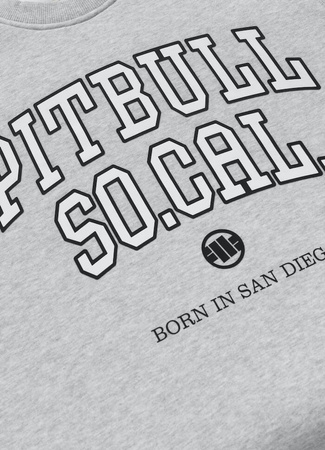 Bluza PIT BULL SO CAL szara prosta