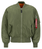 Kurtka ALPHA INDUSTRIES MA-1 oliwkowa (sage green) 100101 01