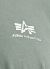 T-shirt ALPHA INDUSTRIES SMALL LOGO zielony (vintage green) 188505 432