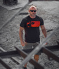 T-shirt DOBERMANS NEVER FORGETS TS379 czarny